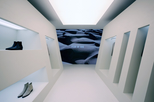 서울 삼성동 한섬 현대백화점 무역센터점 7층에 들어선 '피어오브갓' 매장. 한섬 제공